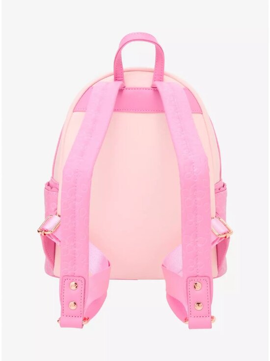 Peanuts Cherry Blossom Snoopy Pink Mini Backpack Loungefly NWT main image 5